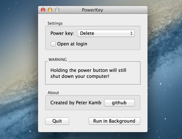 delete button on windows for mac